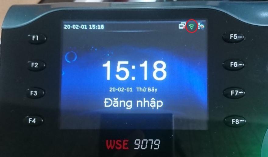 Máy chấm công WIFI